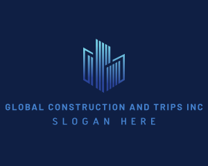 Engineer Building Construction Logo