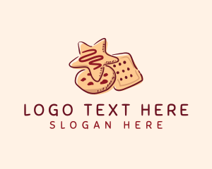 Sugar Cookie - Cookie Pastry Sweet Dessert logo design