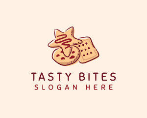 Cookie Pastry Sweet Dessert Logo