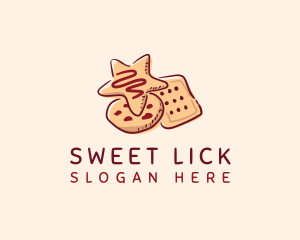 Cookie Pastry Sweet Dessert logo design