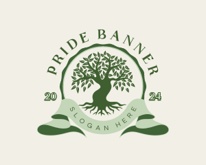 Botanical Tree Orchard logo design