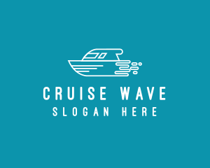 Cruiser - Fast Speed Boat logo design