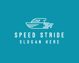 Fast Speed Boat logo design