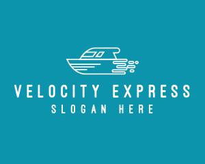 Fast Speed Boat logo design