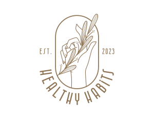 Plant Wellness Salon logo design