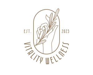 Wellness - Plant Wellness Salon logo design
