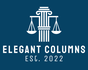 Column Legal Service  logo design