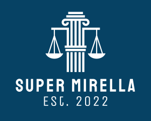 Attorney - Column Legal Service logo design