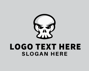 Streamer - Skull Gamer Esports logo design