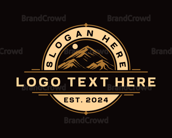 Mountain Adventure Outdoor Logo