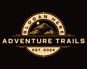 Mountain Adventure Outdoor logo design