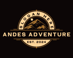 Mountain Adventure Outdoor logo design