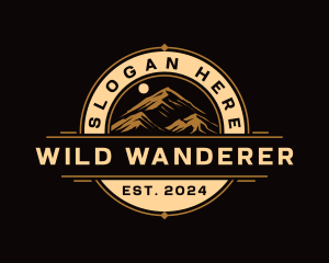 Mountain Adventure Outdoor logo design