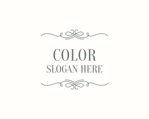 Coordinator - Serif Calligraphy Wordmark logo design