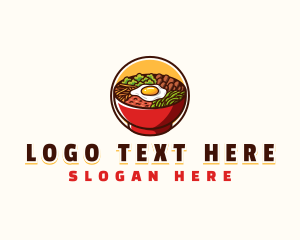 Bibimbap - Bibimbap Korean Restaurant logo design