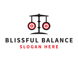 Scale Targets Balance logo design