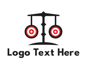 Target - Black Scale Targets logo design