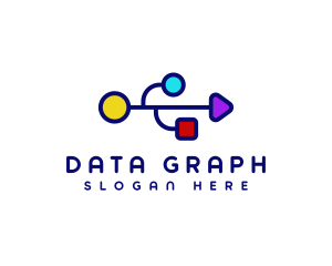 USB Tech Data logo design