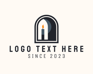 Commemoration - Window Candle Light logo design