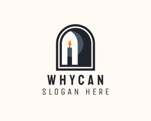 Window Candle Light Logo