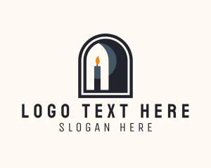 Window Candle Light Logo