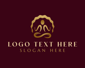 Spirituality - Healing Yoga Meditation logo design