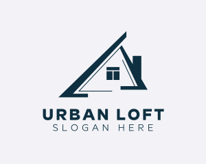 Loft - House Property Broker logo design