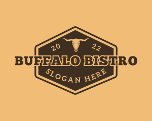 Western Buffalo Hunter logo design