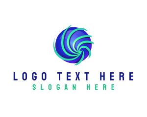 Swirl - Creative Sphere Digital logo design