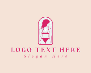 Lotion - Sexy Bikini Back logo design