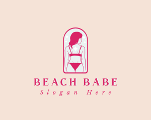 Sexy Bikini Back logo design