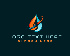 Conditioning - Energy Thermal Power logo design
