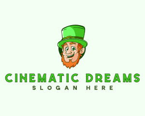 Irish Leprechaun Folklore Logo