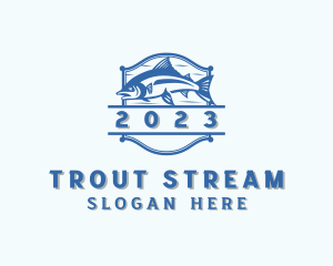 Trout - Trout Fishing Fish logo design