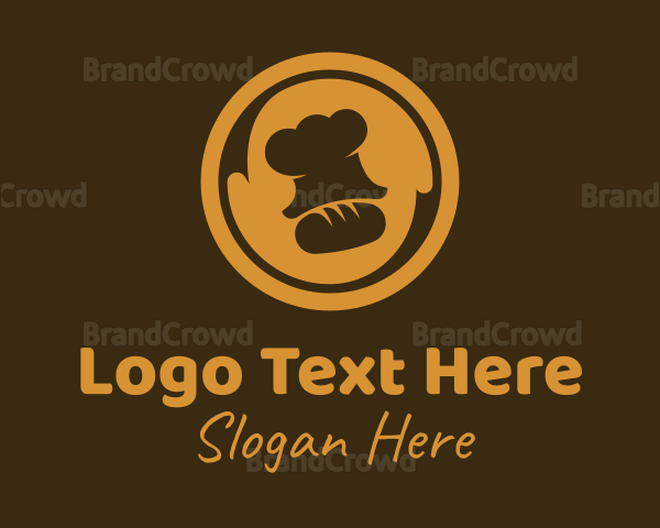 Loaf Baker Badge Logo