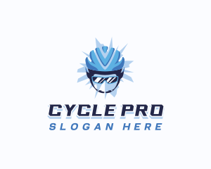 Bicycle Sports Helmet logo design