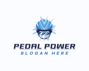 Bicycle - Bicycle Sports Helmet logo design