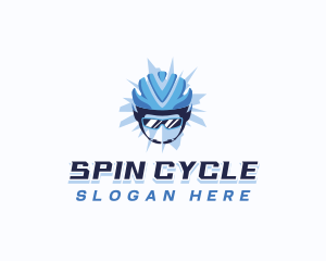 Bicycle Sports Helmet logo design