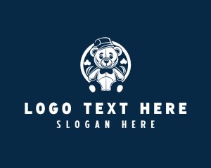 Teddy Bear Toy Logo