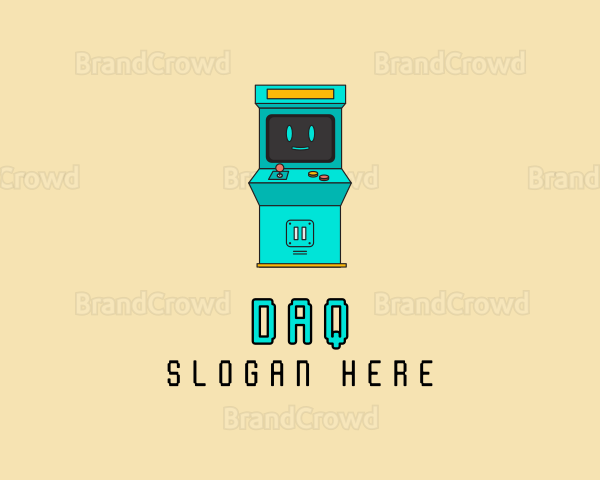 Gaming Arcade Machine Logo