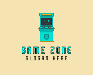 Gaming Arcade Machine logo design