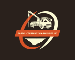 Excavator Mining Drill Logo