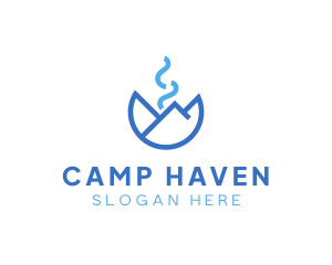 Smoky Mountain Camping logo design