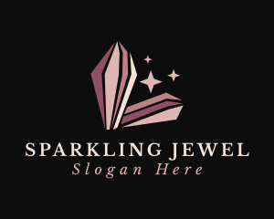 Jewelry Crystal Gems logo design