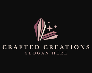 Jewelry Crystal Gems logo design