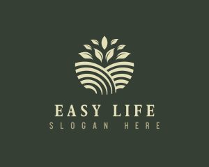 Nature Organic Leaf logo design