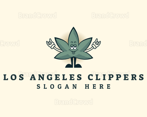 Cool Marijuana Leaf Logo