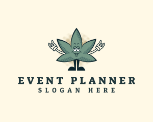 Marijuana - Cool Marijuana Leaf logo design