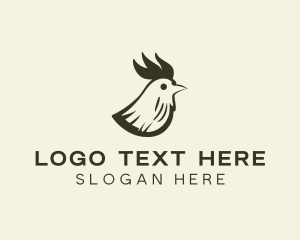 Chick - Chicken Rooster Animal logo design