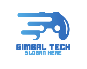 Tech Game Controller logo design